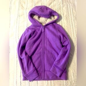 Purple girl jacket